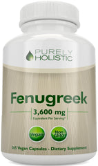 Purely Holistic front bottle image showing label and vegan benefit