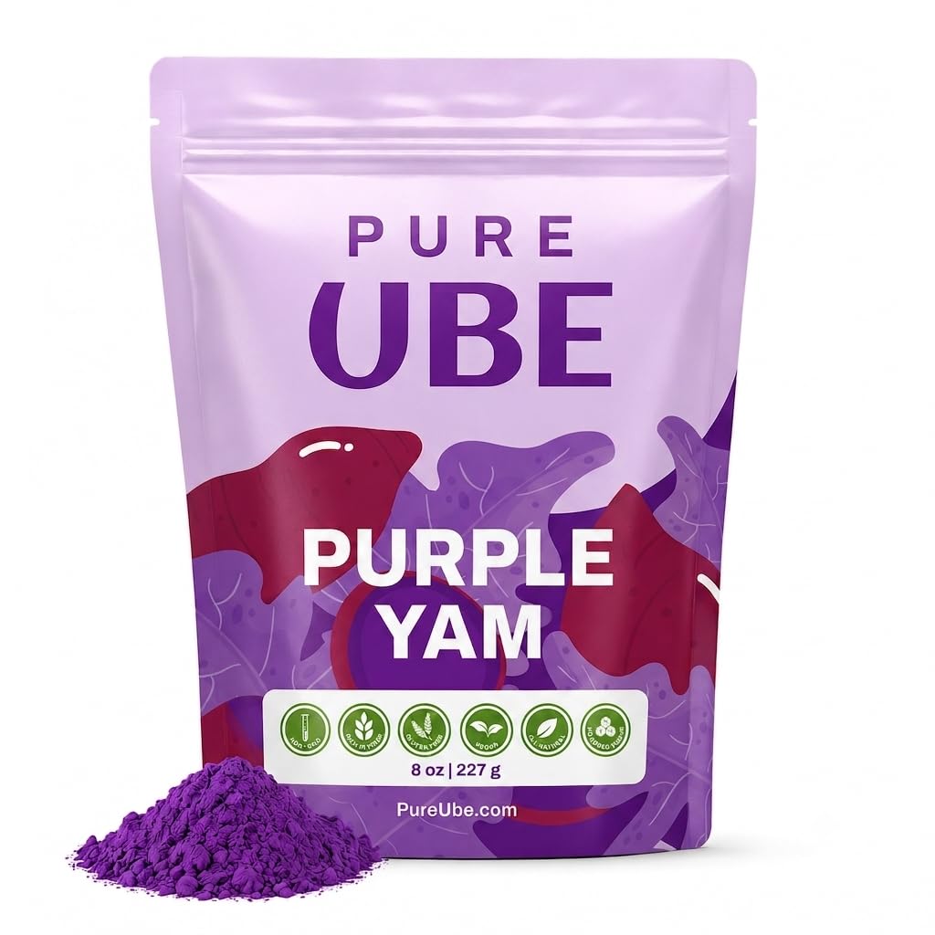 PureUbe front packaging showing resealable pouch and purple branding for convenience