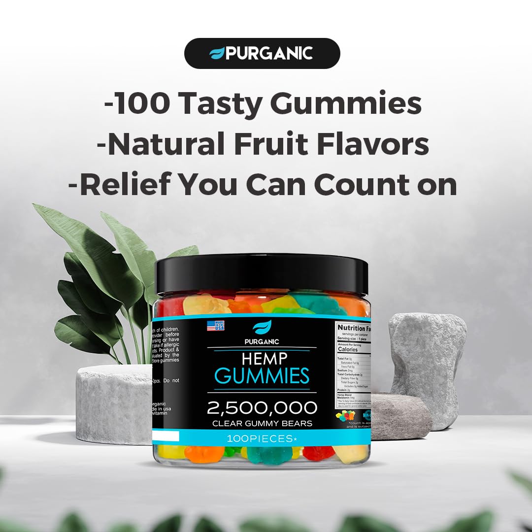 Purganic jar with fruit lifestyle displaying natural flavors and daily use appeal
