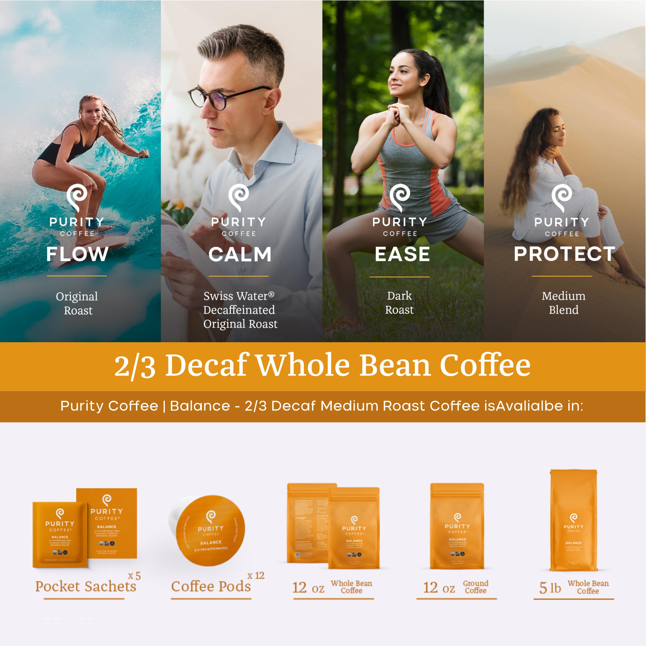 PURITY COFFEE Balance brewed cup in a kitchen demonstrating balanced flavor