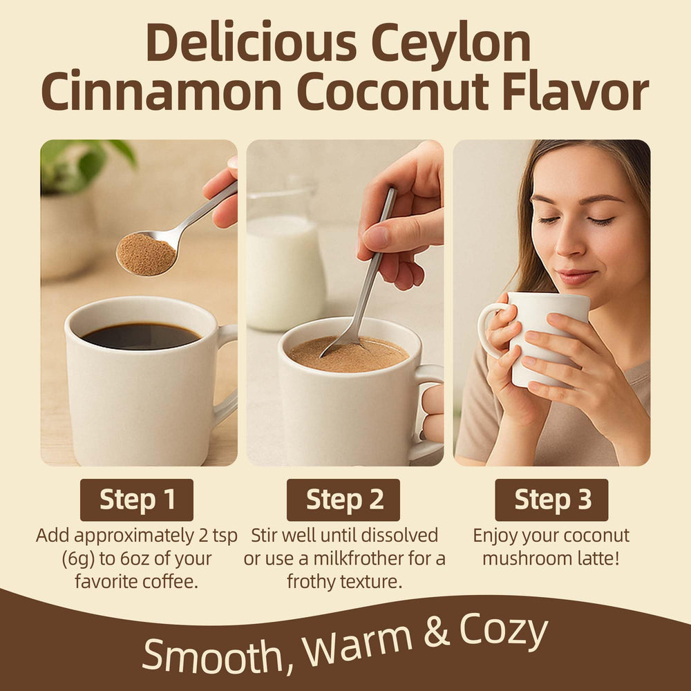 QIN SHAN TANG creamer blended into a coffee latte, presents creamy, frothy result
