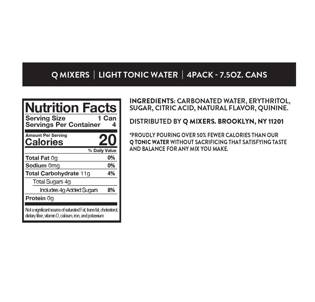 Q MIXERS close-up quinine detail highlighting authentic bitter flavor
