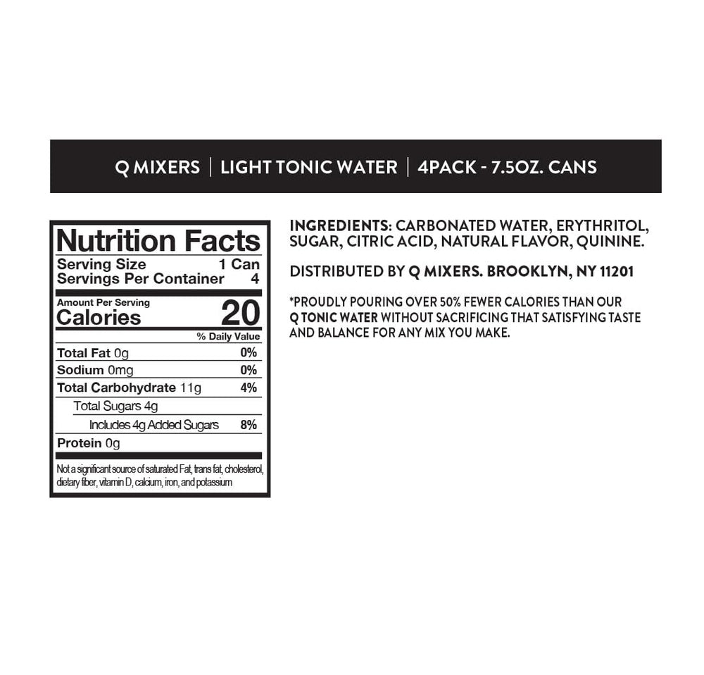 Q MIXERS close-up quinine detail highlighting authentic bitter flavor