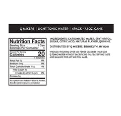 Q MIXERS close-up quinine detail highlighting authentic bitter flavor