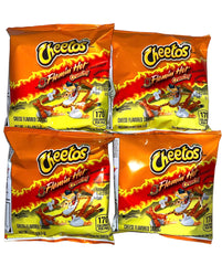 QT LIMITED Chester's Hot Fries pouch displayed to show thin, spicy fry-style crunch