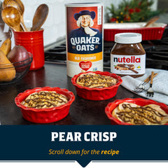 Quaker oats mixed into oatmeal cookies demonstrating baking versatility and texture