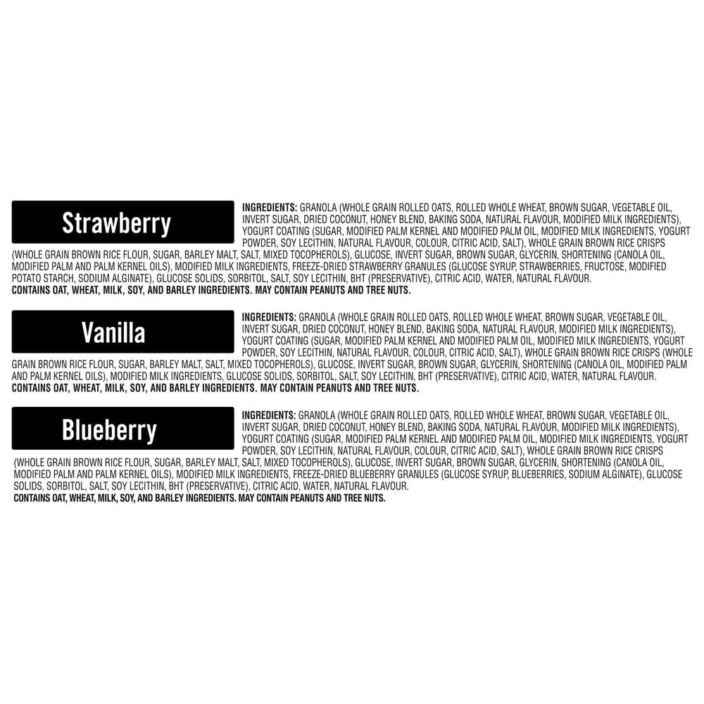 Quaker bar beside common objects for scale, clear portion size and portability