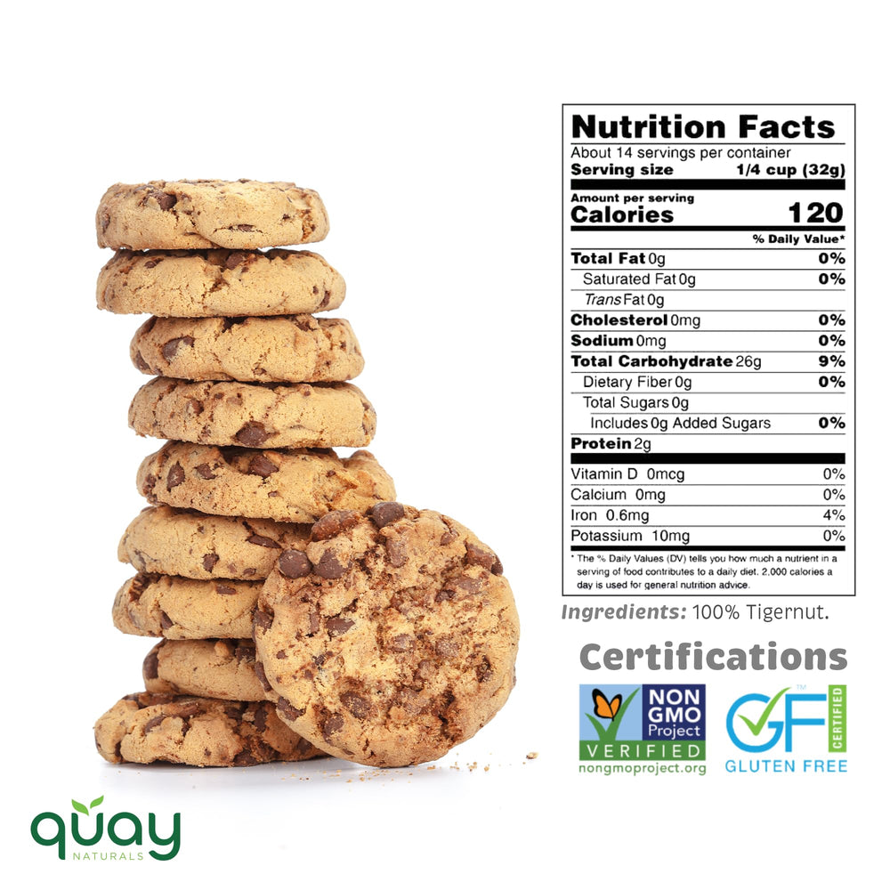 Quay Naturals pancakes made with tigernut flour showing fluffy texture and natural sweetness