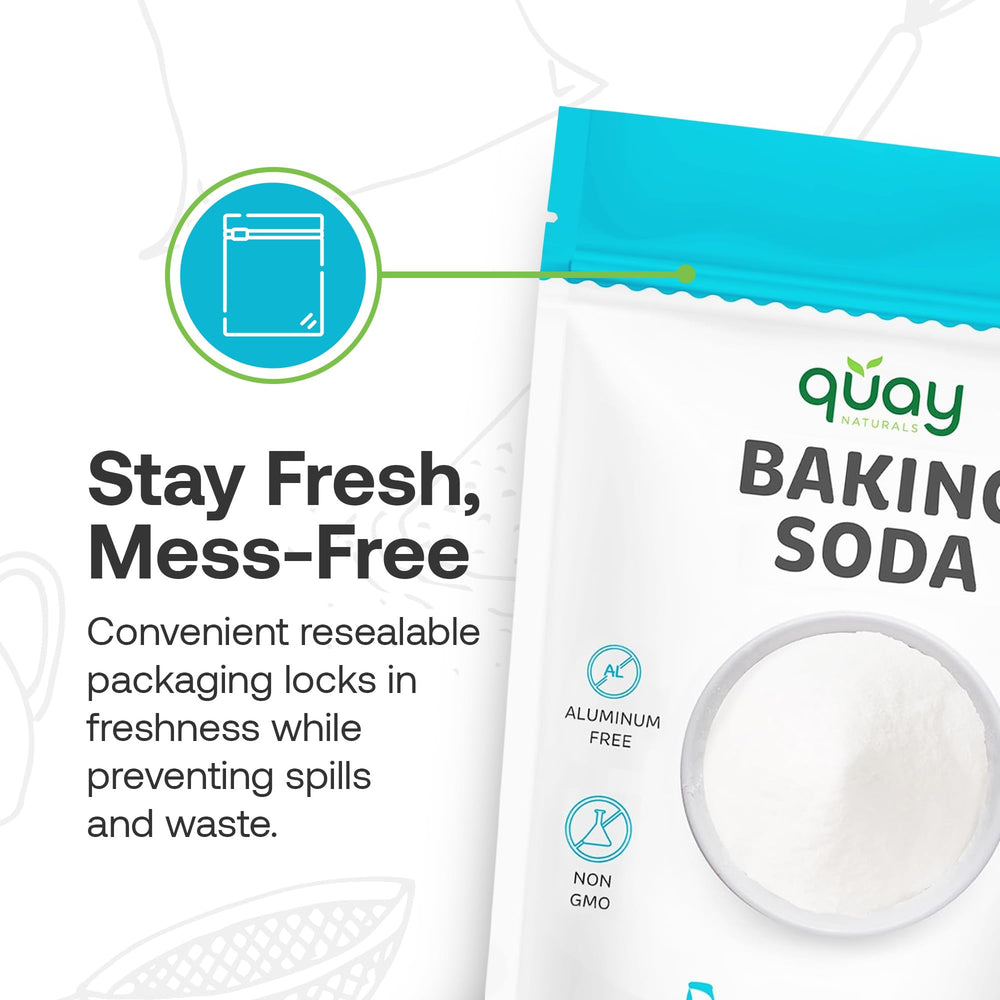 Quay Naturals open box in fridge neutralizing odors and keeping food fresh