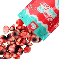 QUEEN CITY CANDY CAVE close-up of gummy texture highlighting soft chew and fruity appeal