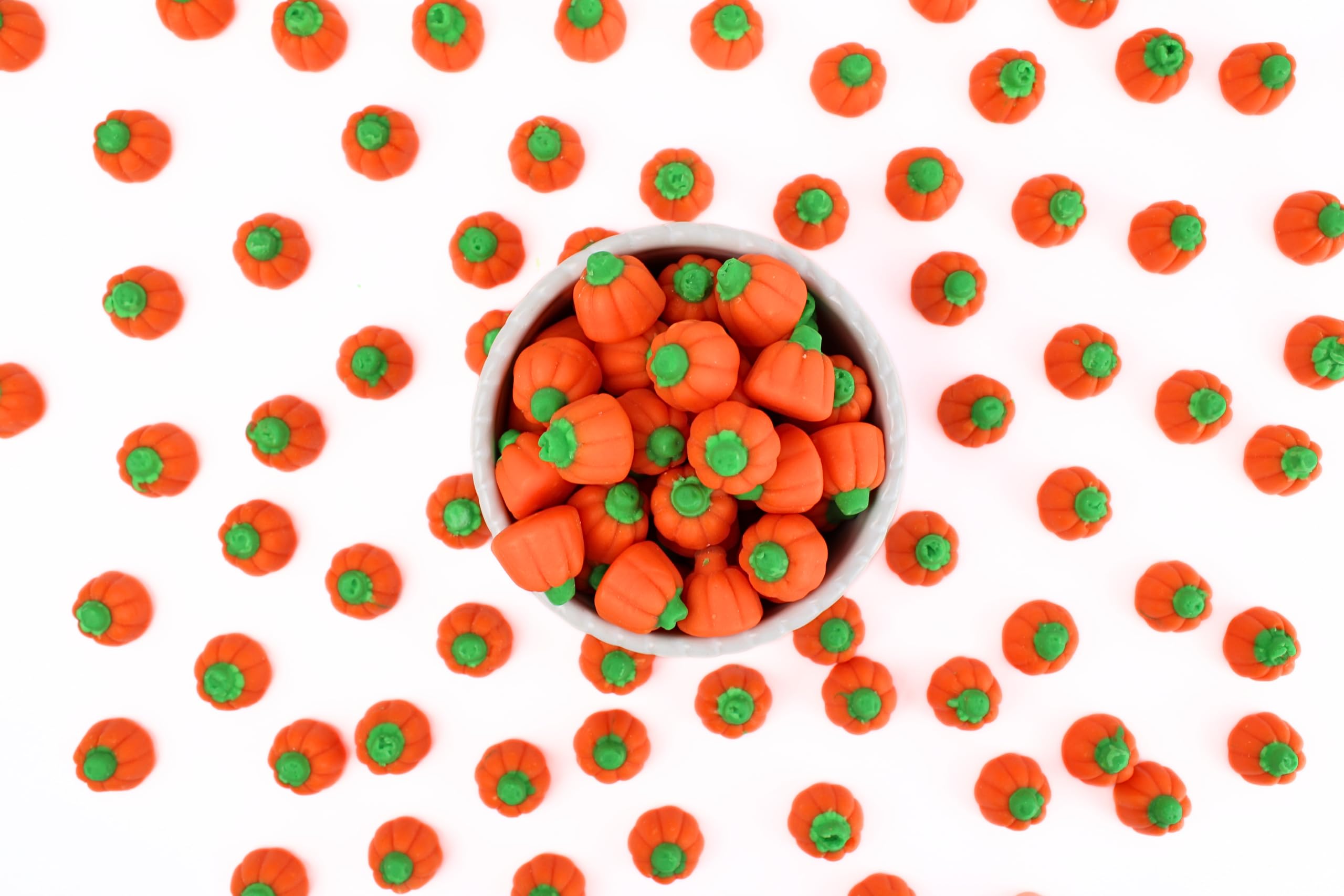QUEEN CITY CANDY CAVE pumpkins used in a classroom craft project for kids