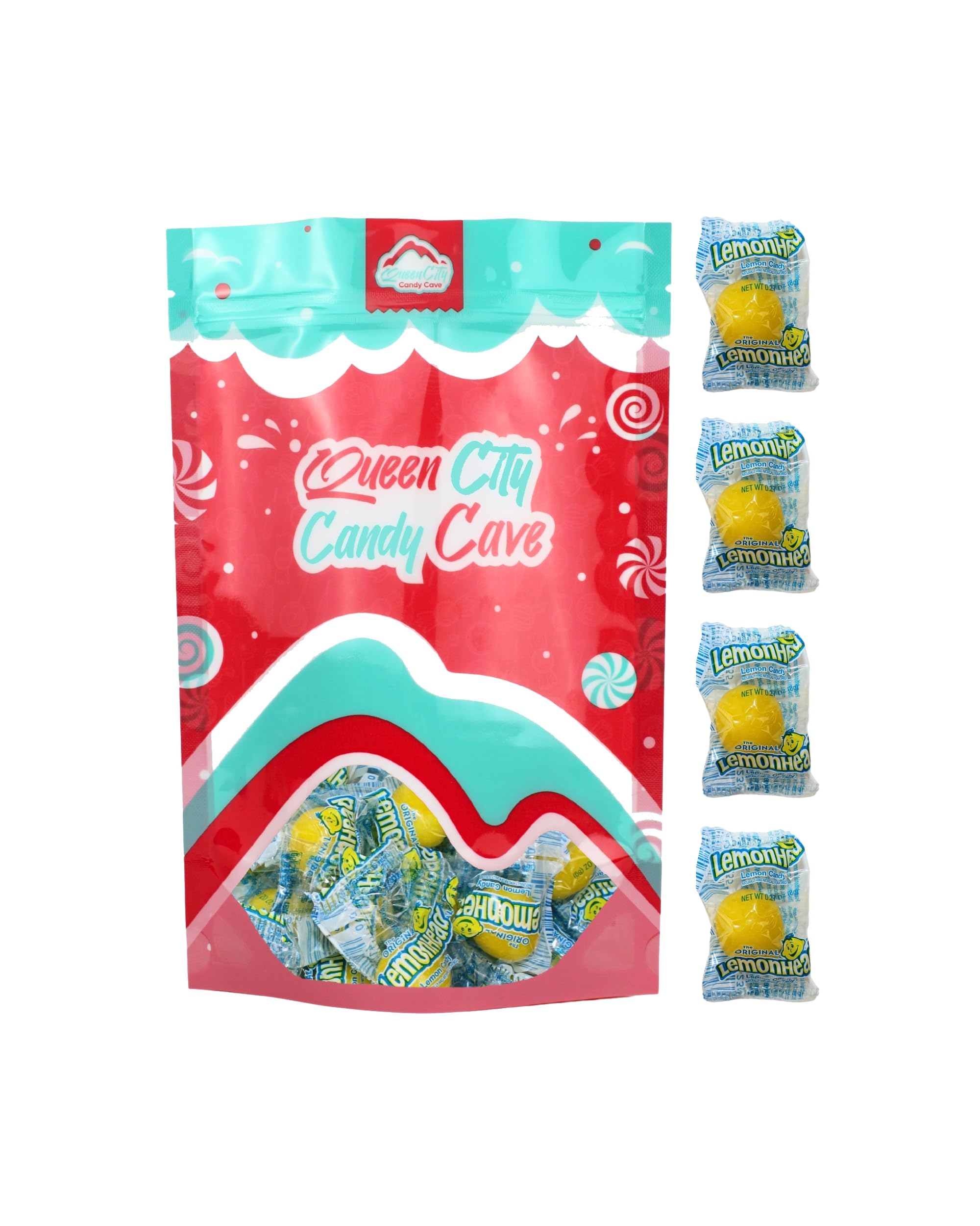 QUEEN CITY CANDY CAVE resealable zipper detail preserving freshness for extended use