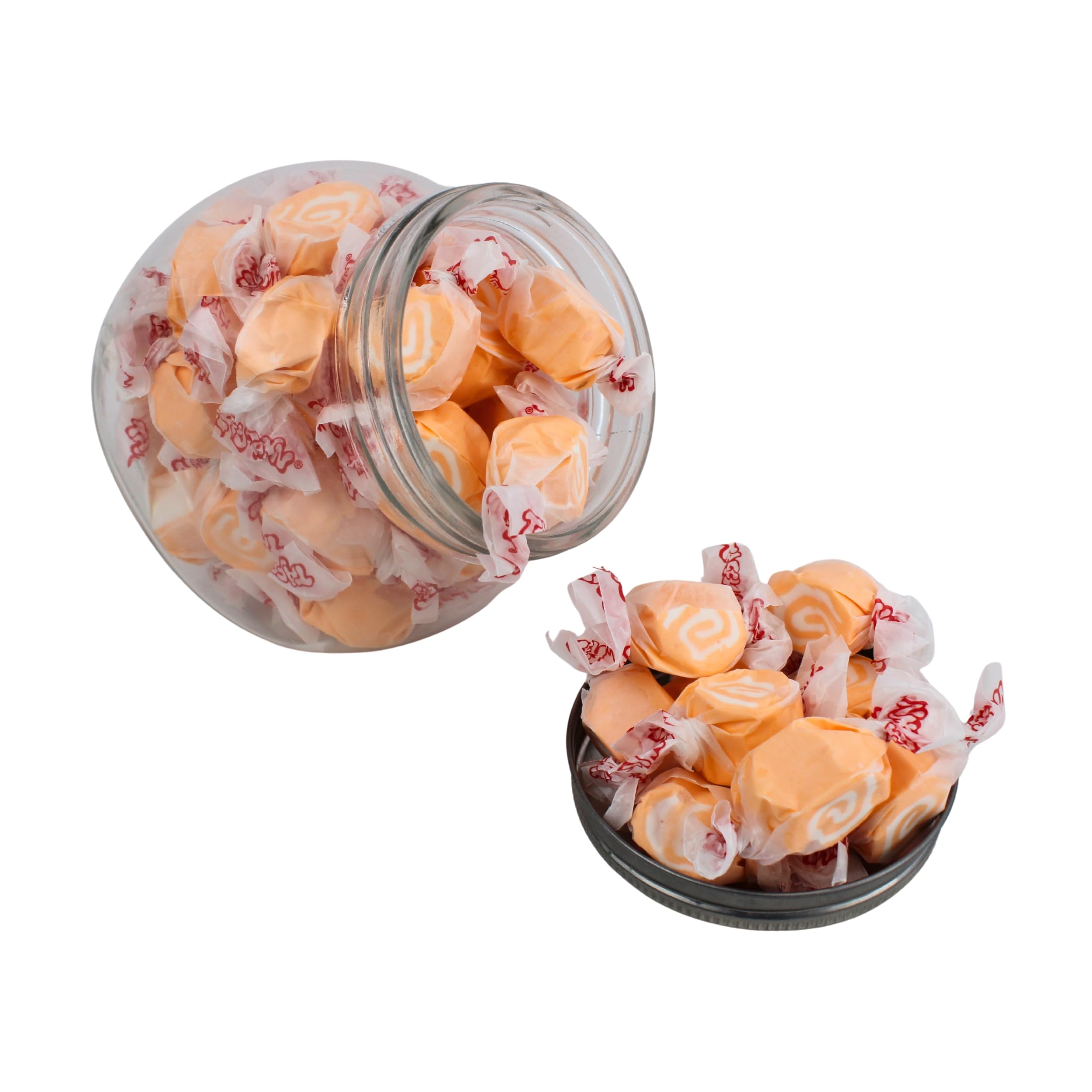 QUEEN CITY CANDY CAVE opened bag spilling pieces for easy portioning benefit