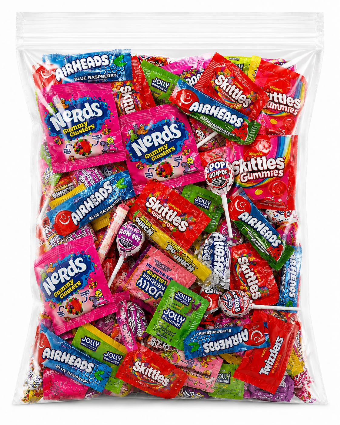 Queen Jax close up of gummy candies highlighting texture and variety