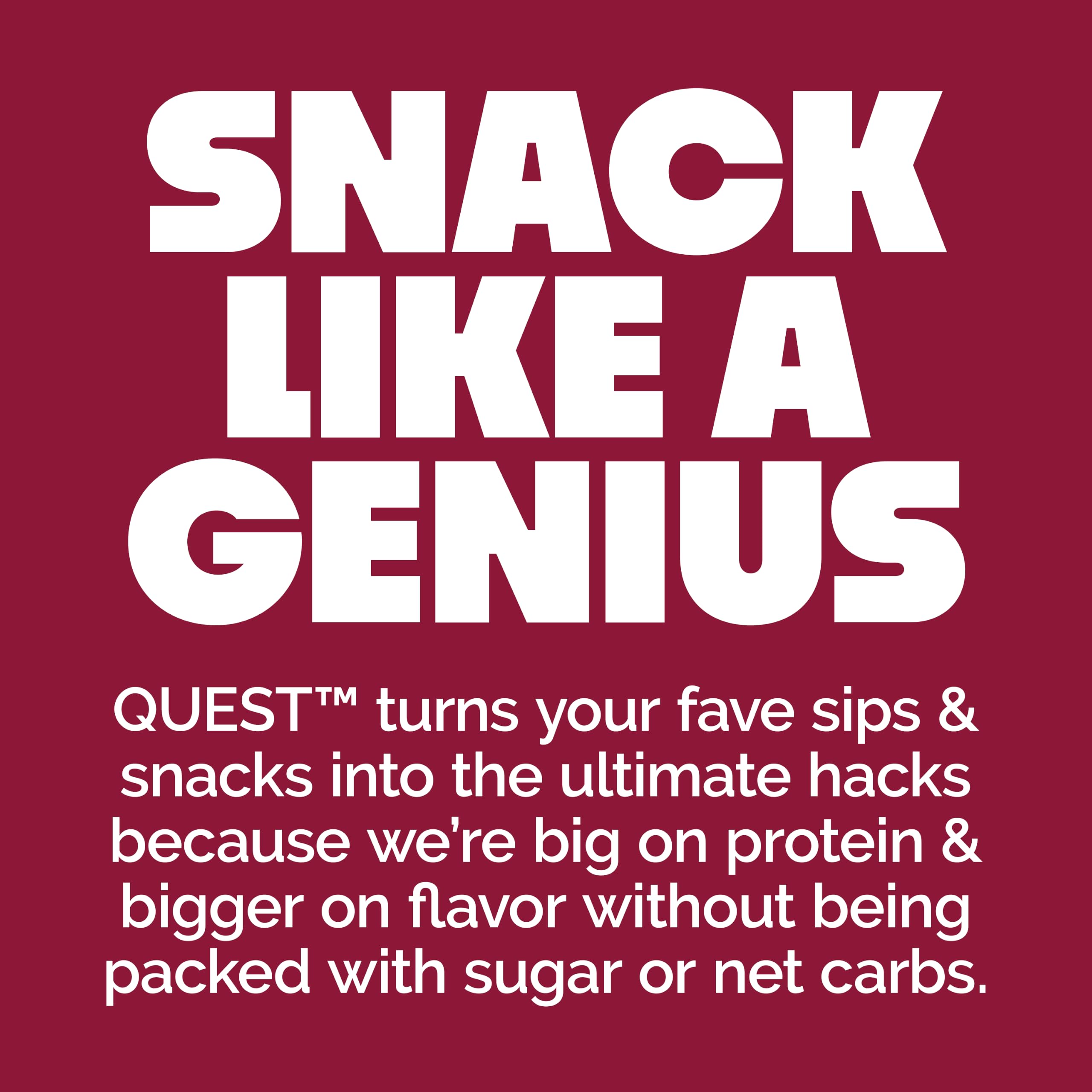 Quest muffin nutrition label focus showing protein and carb facts