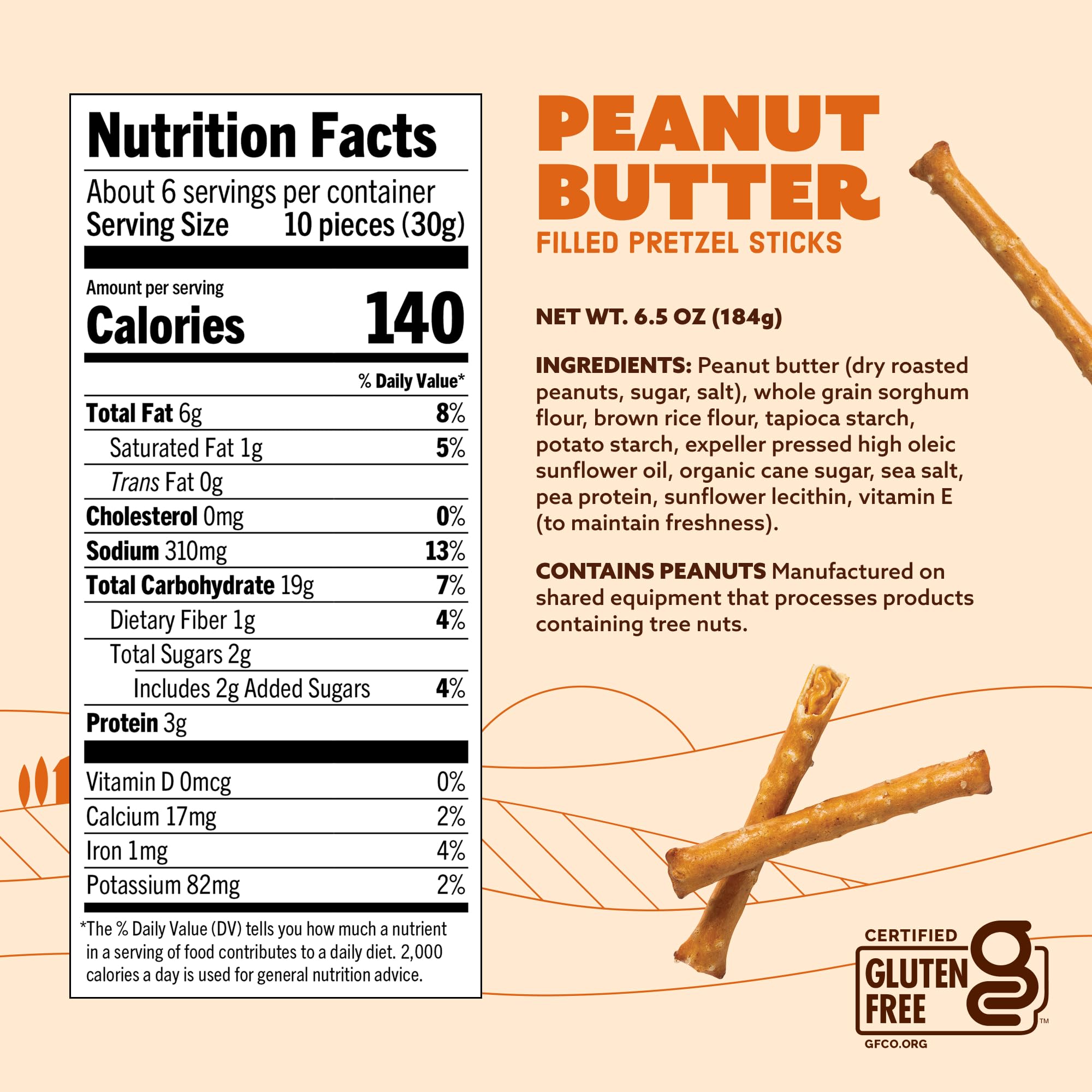 Quinn ingredient spread with sorghum root vegetables and peanuts highlighting real ingredients