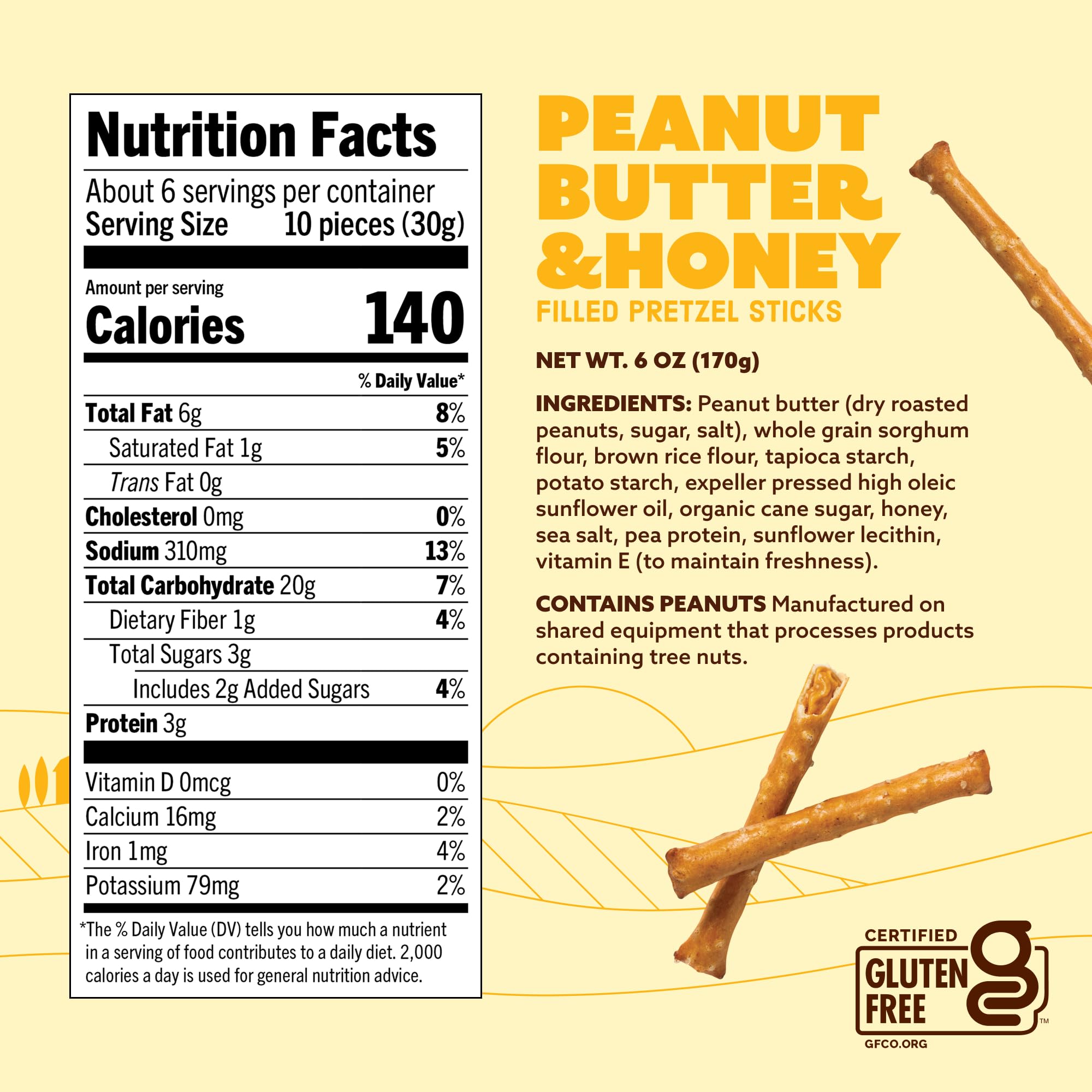 Quinn nutrition label and ingredient list emphasizing simple ingredients