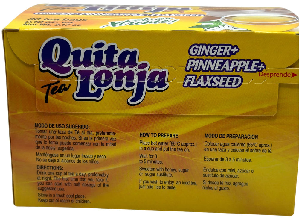 QUITA LONJA two boxes side-by-side for scale and value per purchase