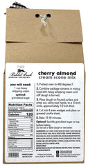 Rabbit Creek close-up of cherry almond scone crumb showing flakiness