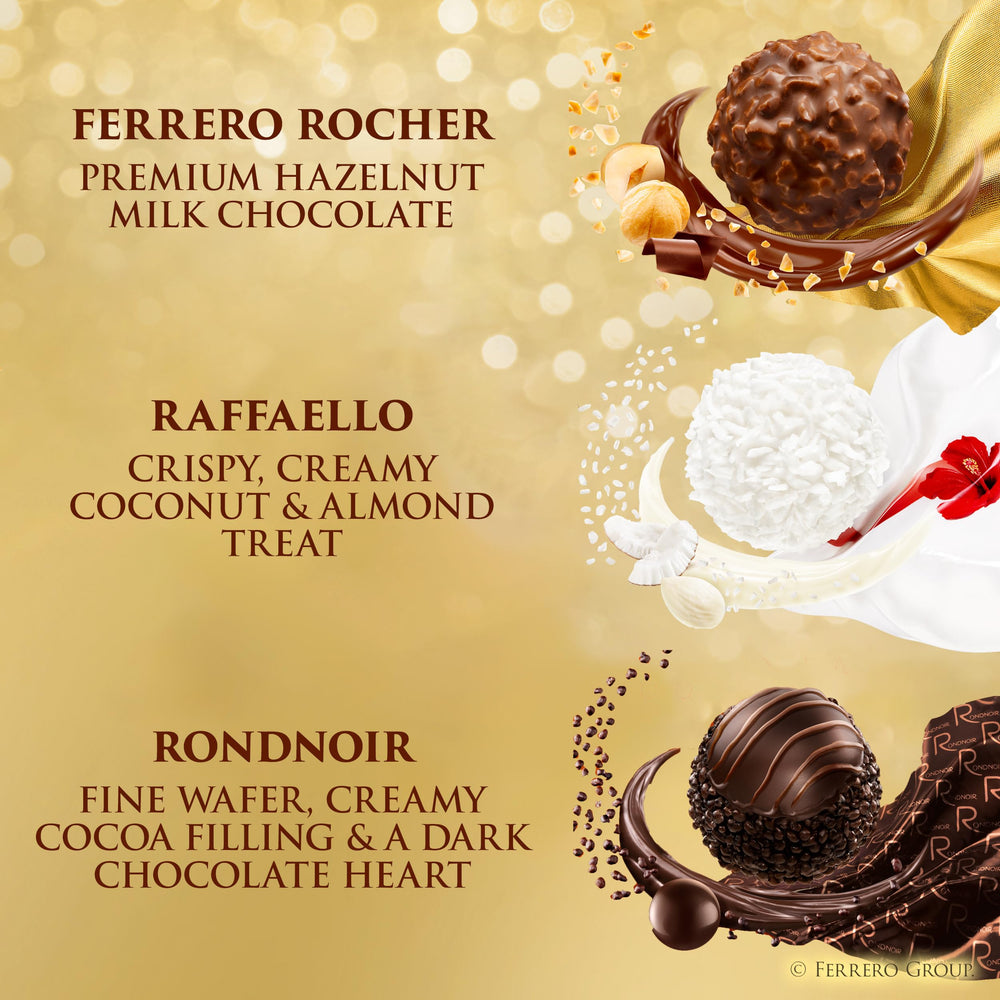 Raffaello coconut detail showing layered coconut and almond for a creamy bite