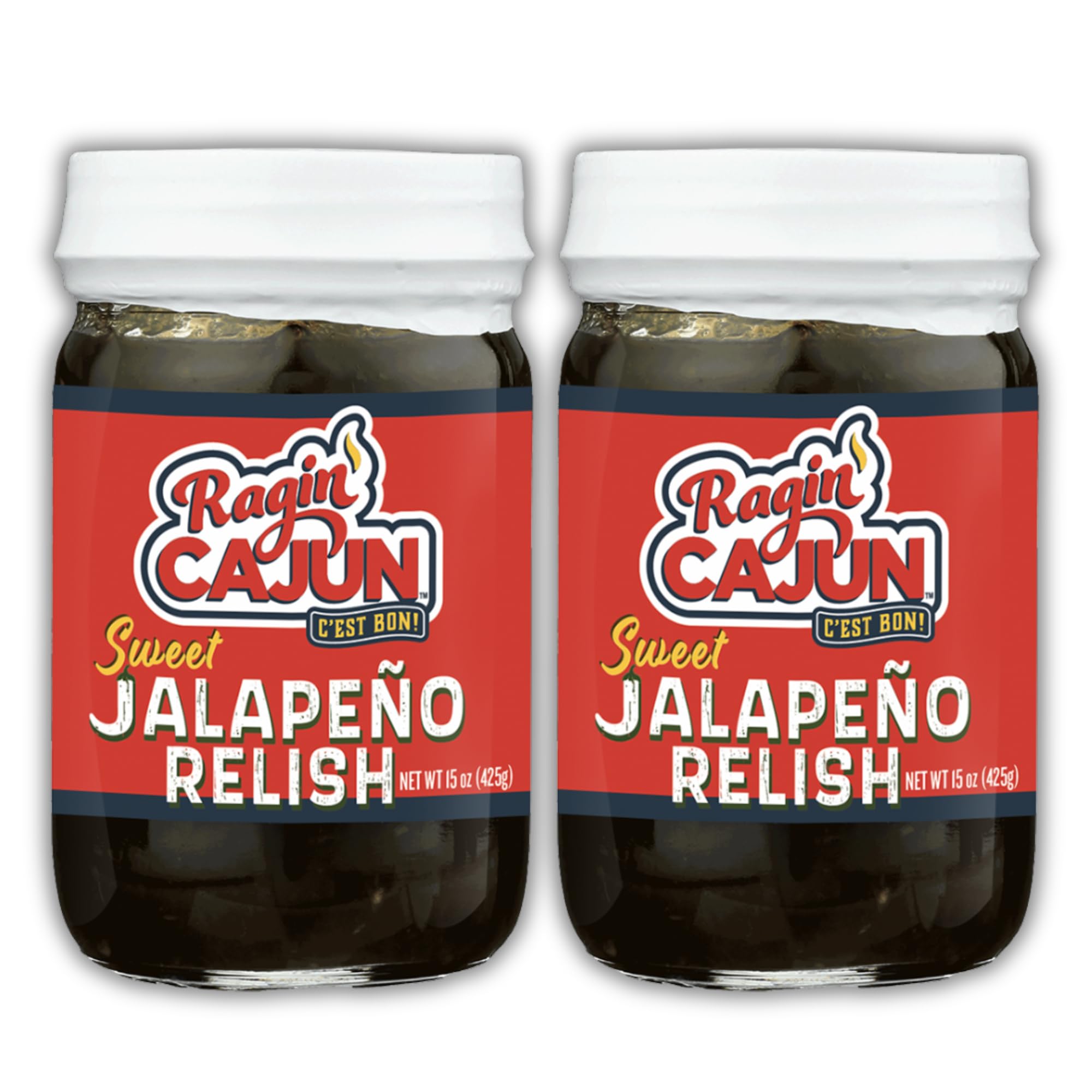 Ragin' Cajun front packaging showing jar and label, boosts pantry flavor