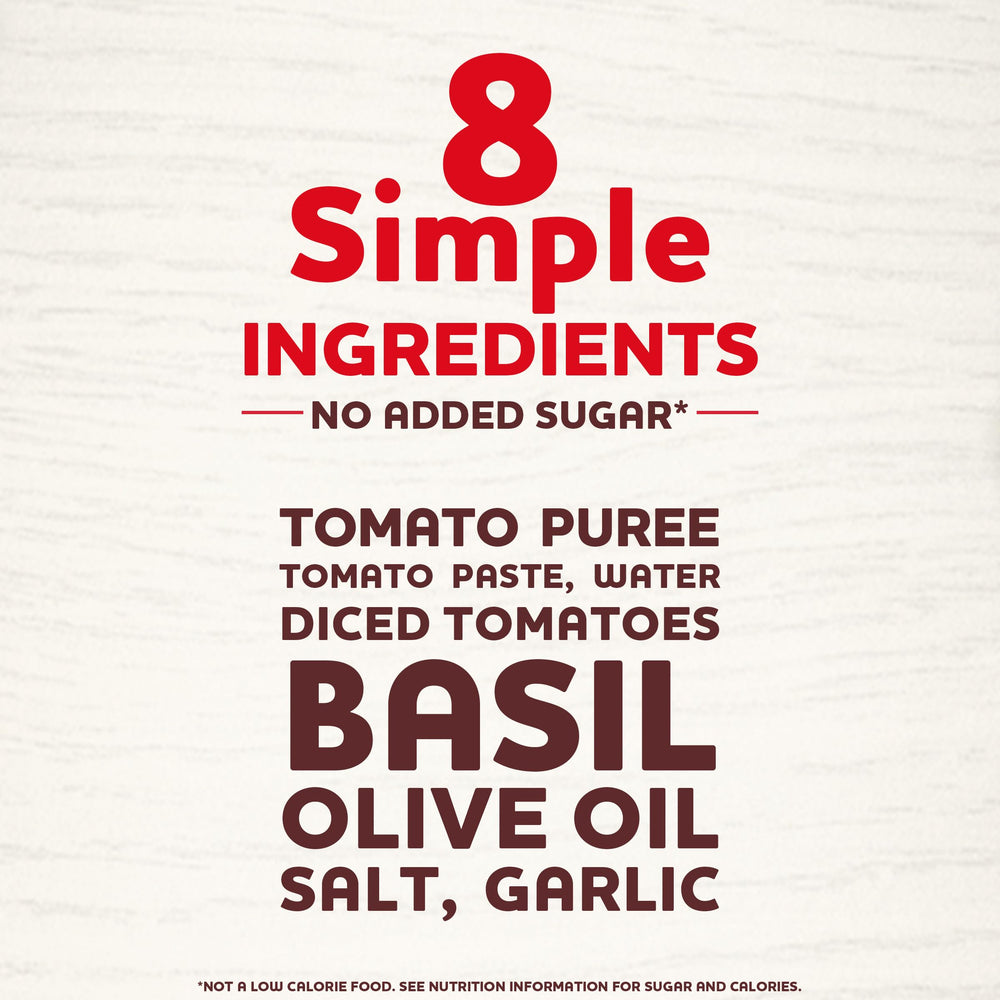RAGÚ serving sauce over spaghetti to show pairing and easy weeknight dinner appeal