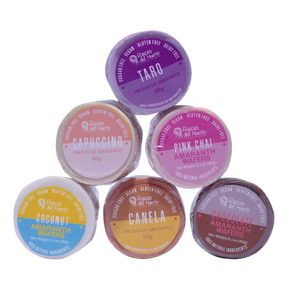Raíces del Huerto front packaging showing six-pack convenience and real flavors