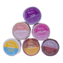 Raíces del Huerto front packaging showing six-pack convenience and real flavors