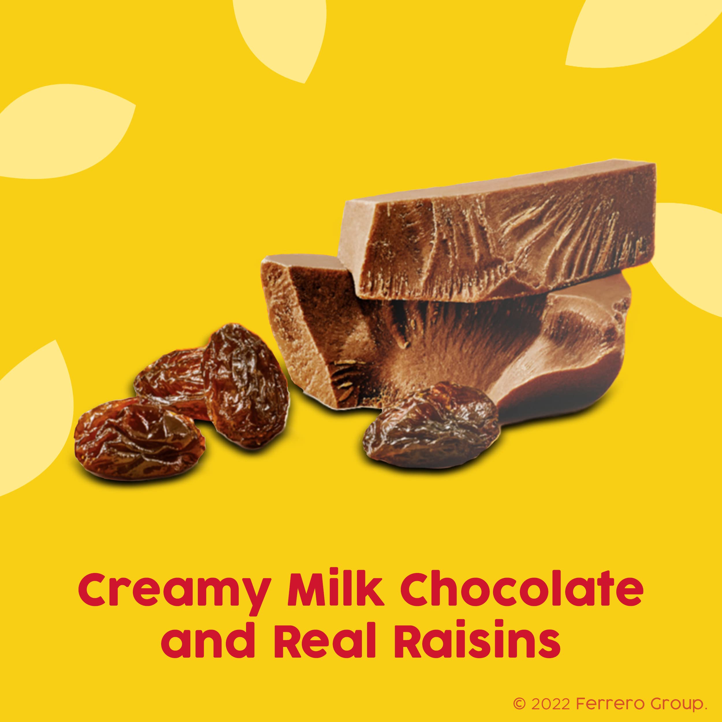 Raisinets closeup of milk chocolate glaze showing smooth texture benefit