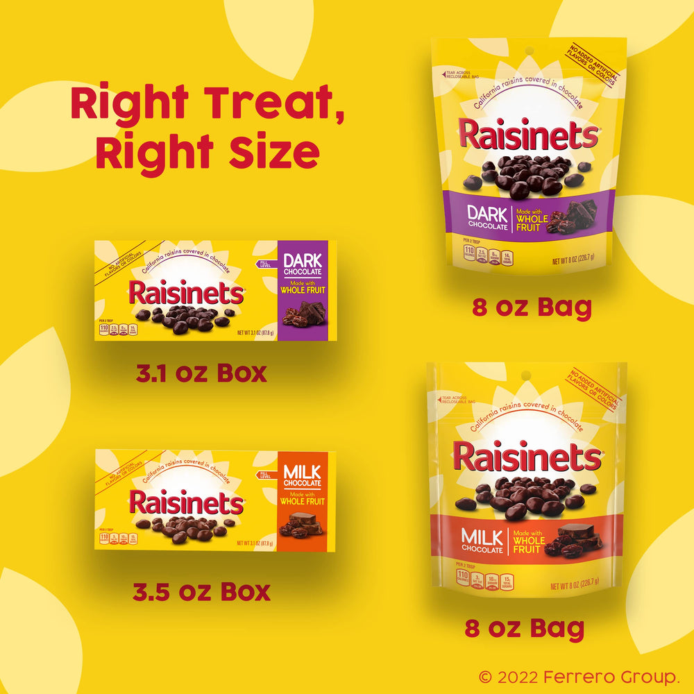 Raisinets served in a bowl for sharing highlighting convenience benefit