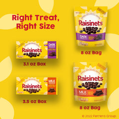 Raisinets served in a bowl for sharing highlighting convenience benefit