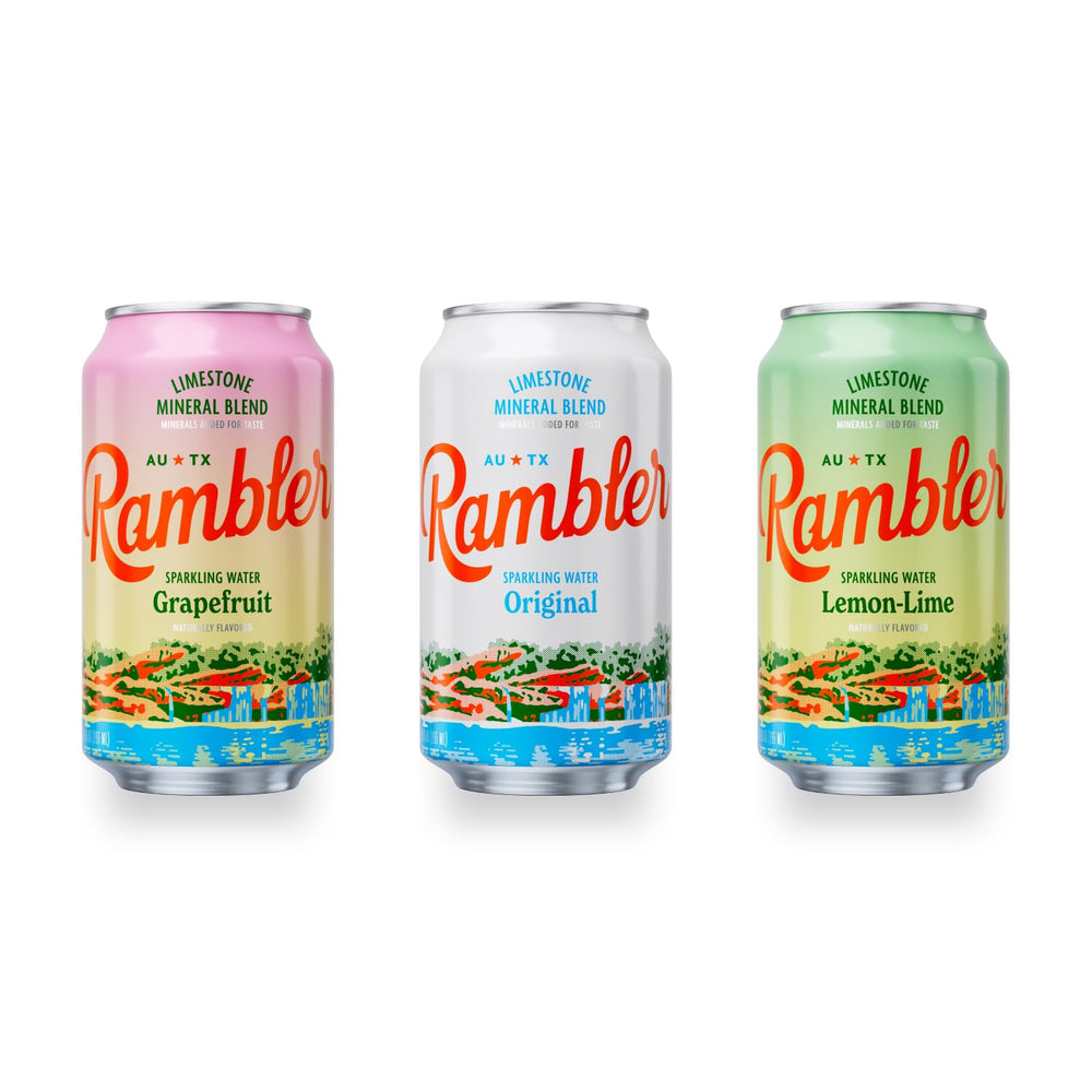 RAMBLER front packaging showing three 8-packs and clear branding for quick recognition