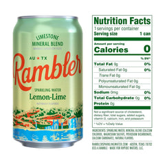 RAMBLER Original can emphasizing clean mineral taste for versatile hydration