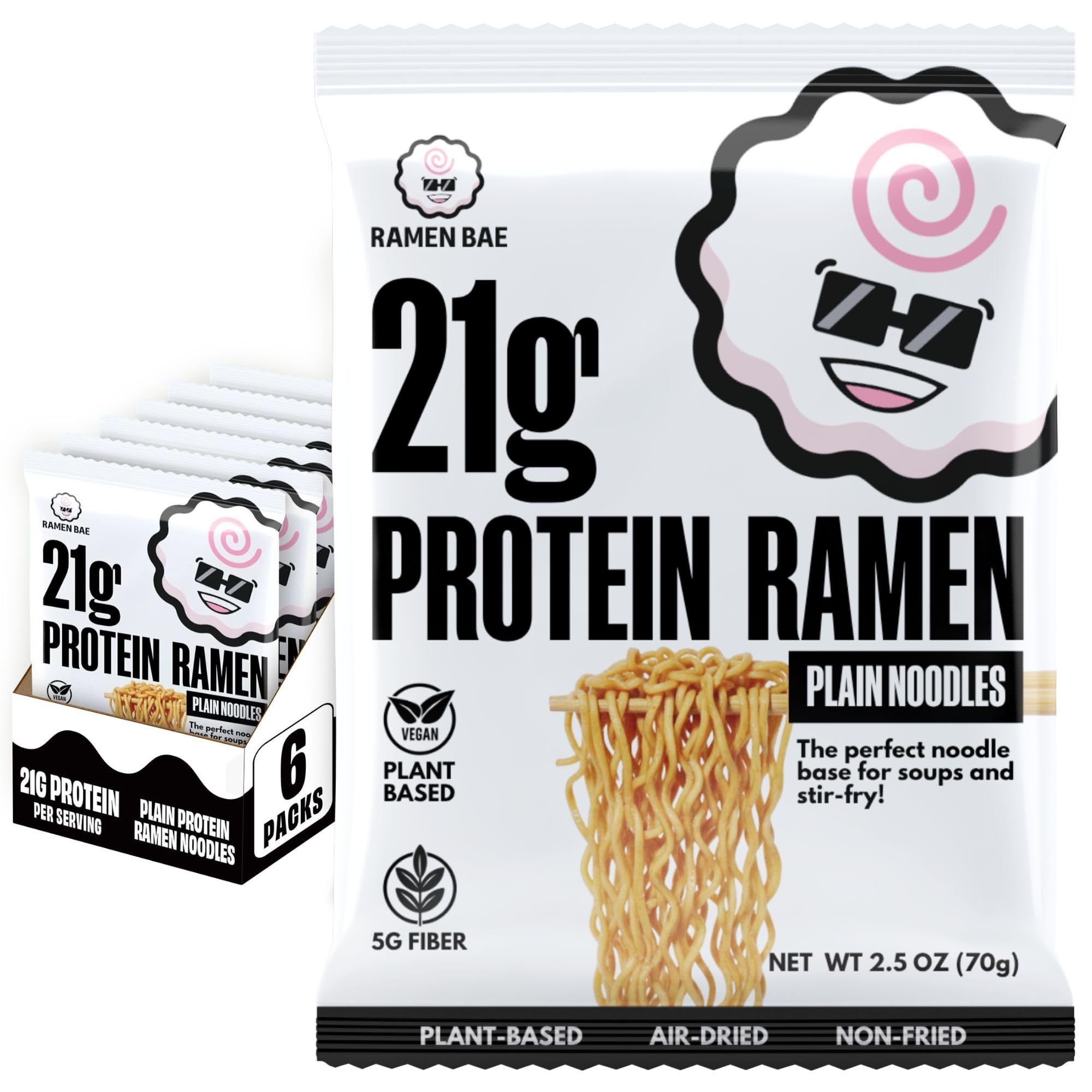 Ramen Bae front packaging showing product identity and convenience benefit