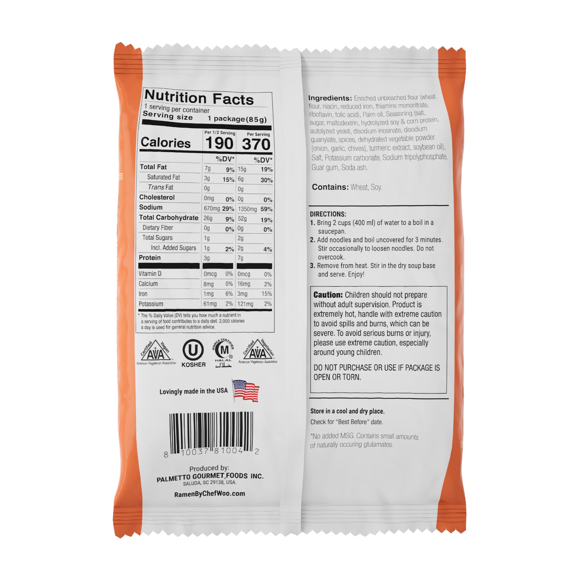 RAMEN EXPRESS stacked boxes in pantry, showing bulk storage and preparedness benefit