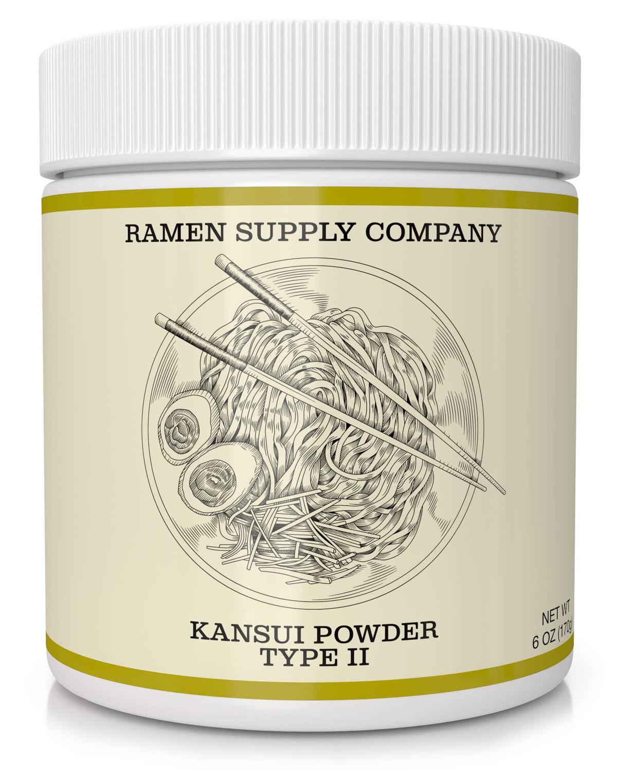 Ramen Supply Company front packaging showing product and weight, clear labeling benefit