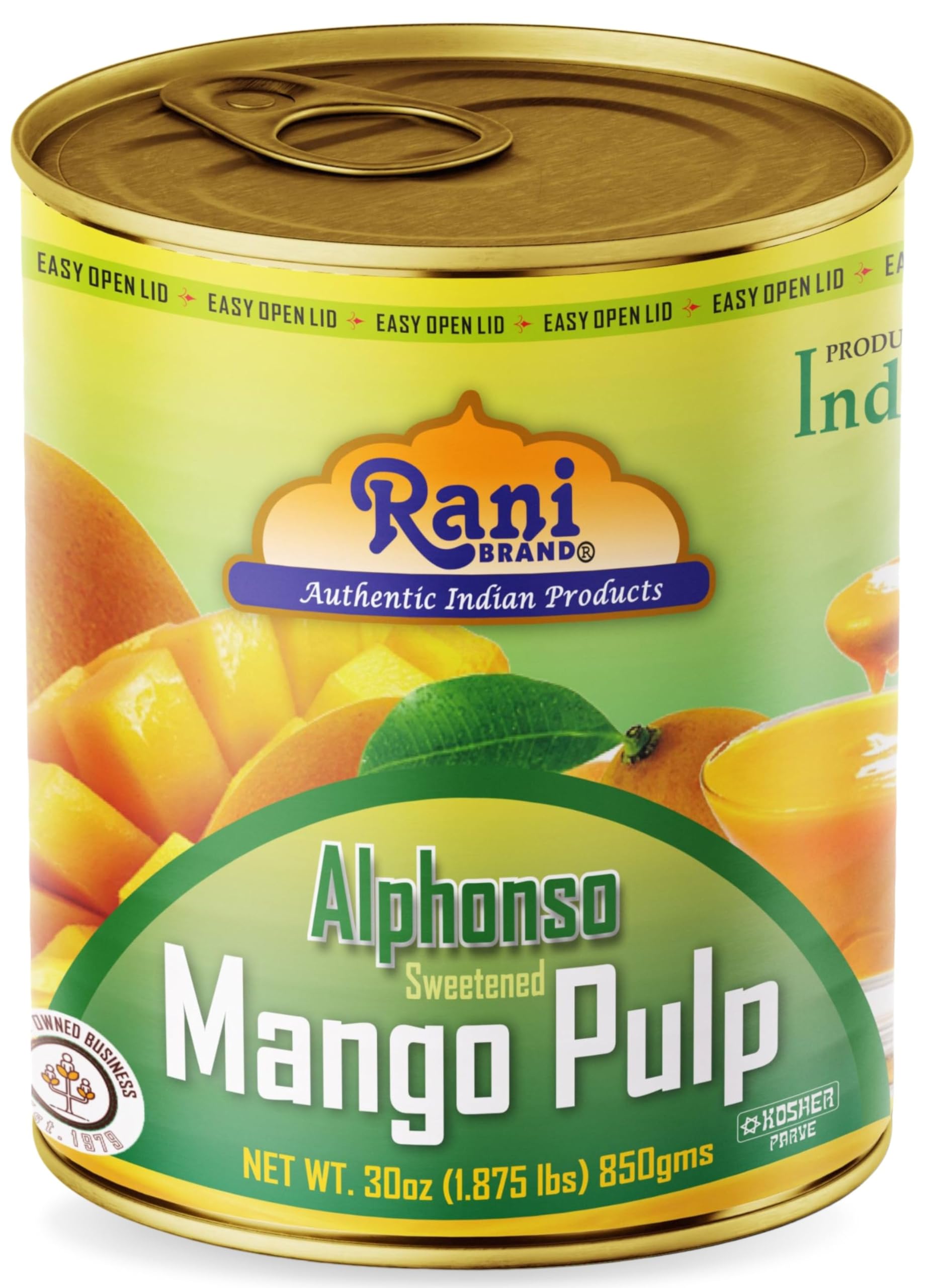 Rani Brand front can showing product and benefits