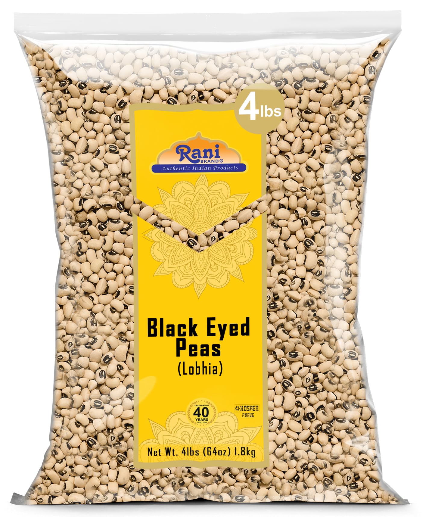 Rani Brand front packaging showing 64oz bulk bag and product name benefits
