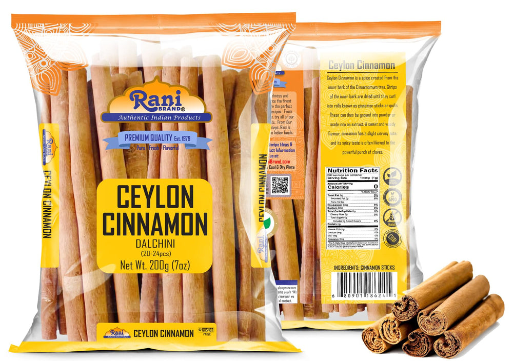 Rani Brand close-up of thin quill texture highlighting delicate aroma and flavor