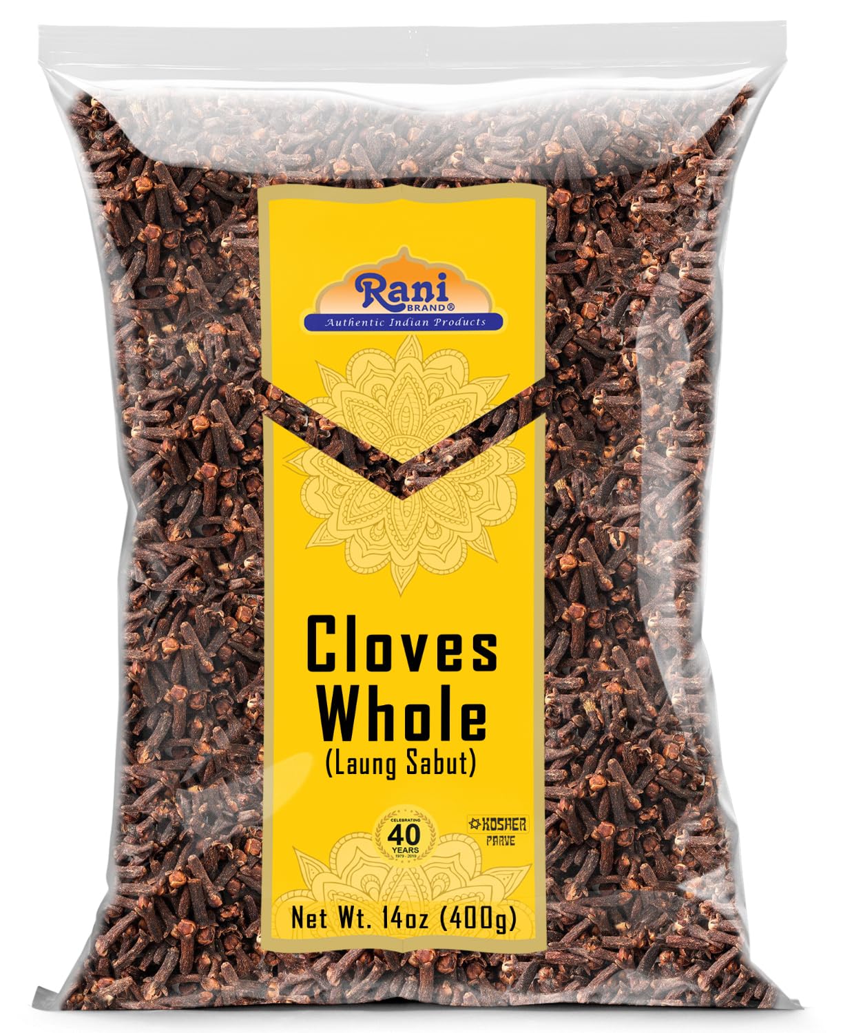 Rani Brand front packaging showing 14oz bag and product benefits
