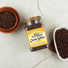 Rani Brand close-up texture of whole cloves highlighting high oil content and aroma