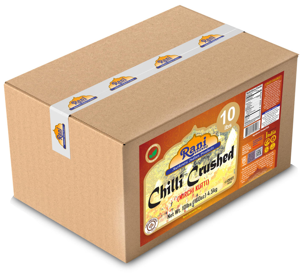 Rani Brand bulk boxes stacked in pantry showing storage-friendly wholesale format
