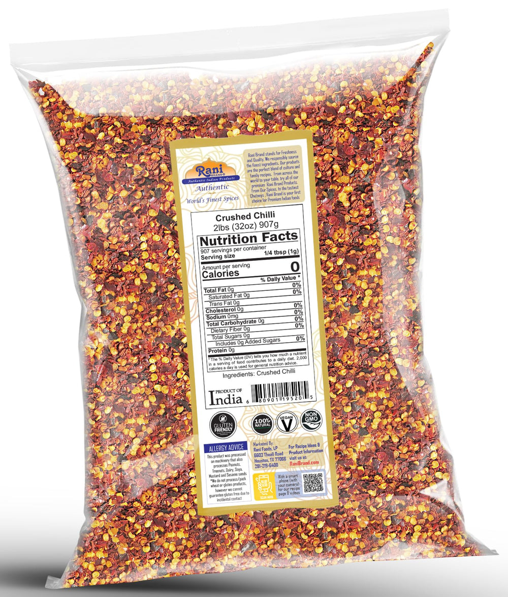 Rani Brand spoonful of crushed flakes for measuring and consistent seasoning benefit