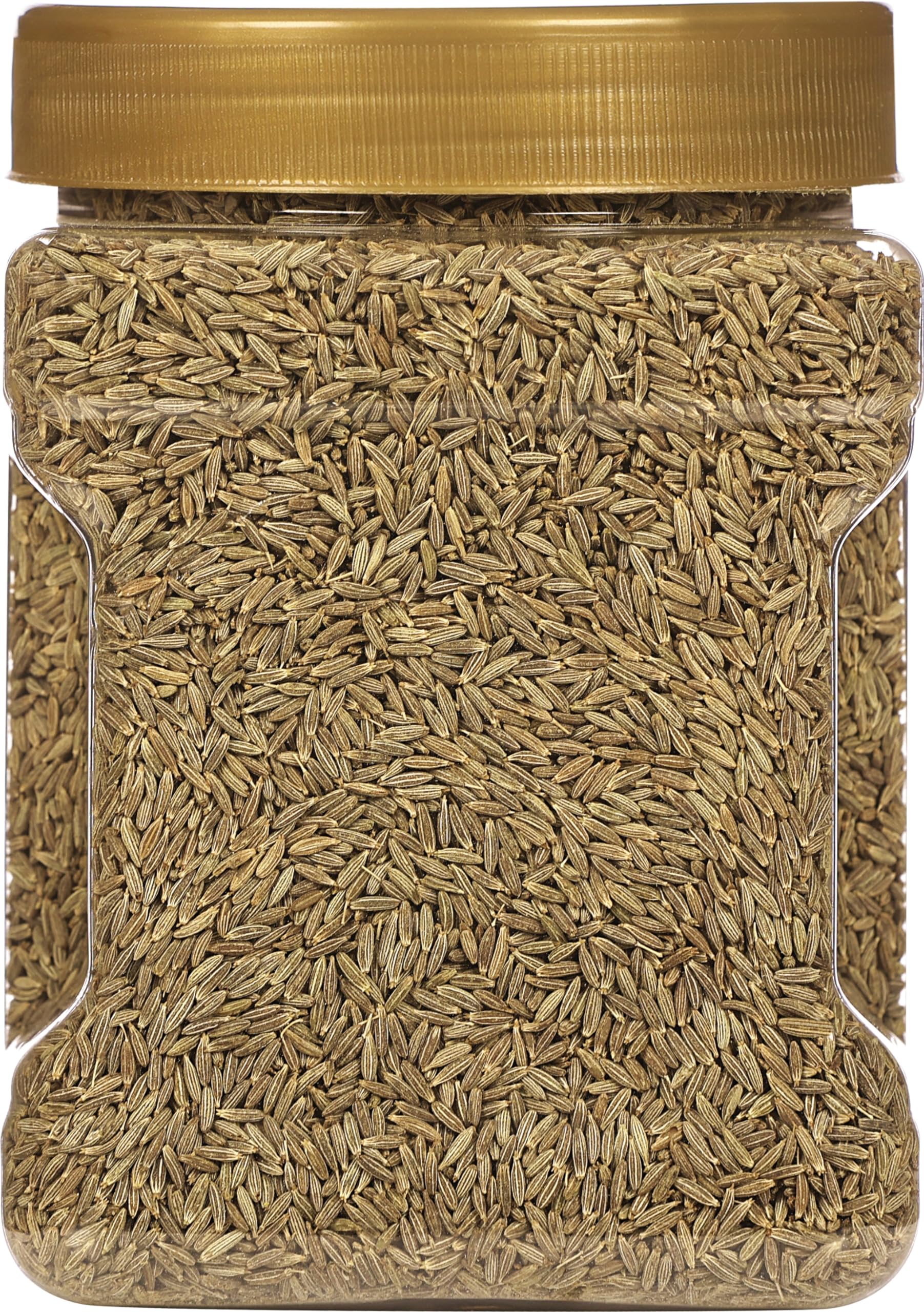 Rani Brand cumin seeds in grinder ready to be ground for fresh spice blends