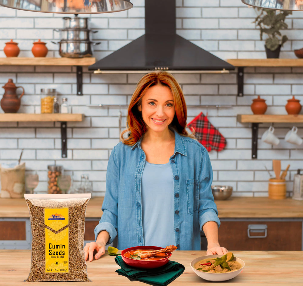 Rani Brand comparison of whole seeds and ground cumin for versatility