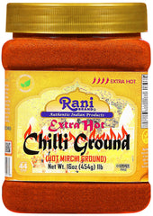Rani Brand front jar view showing clear PET jar and 16oz label, convenient storage benefit