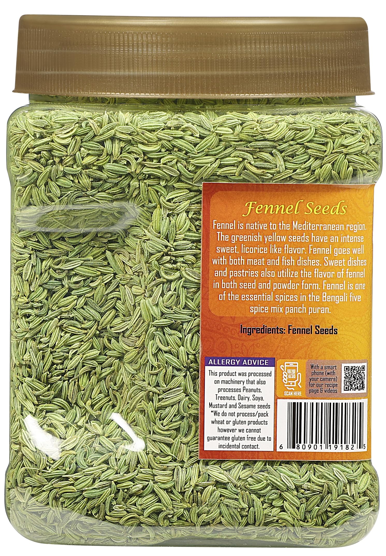 Rani Brand jar label showing Kosher and non‑GMO certifications