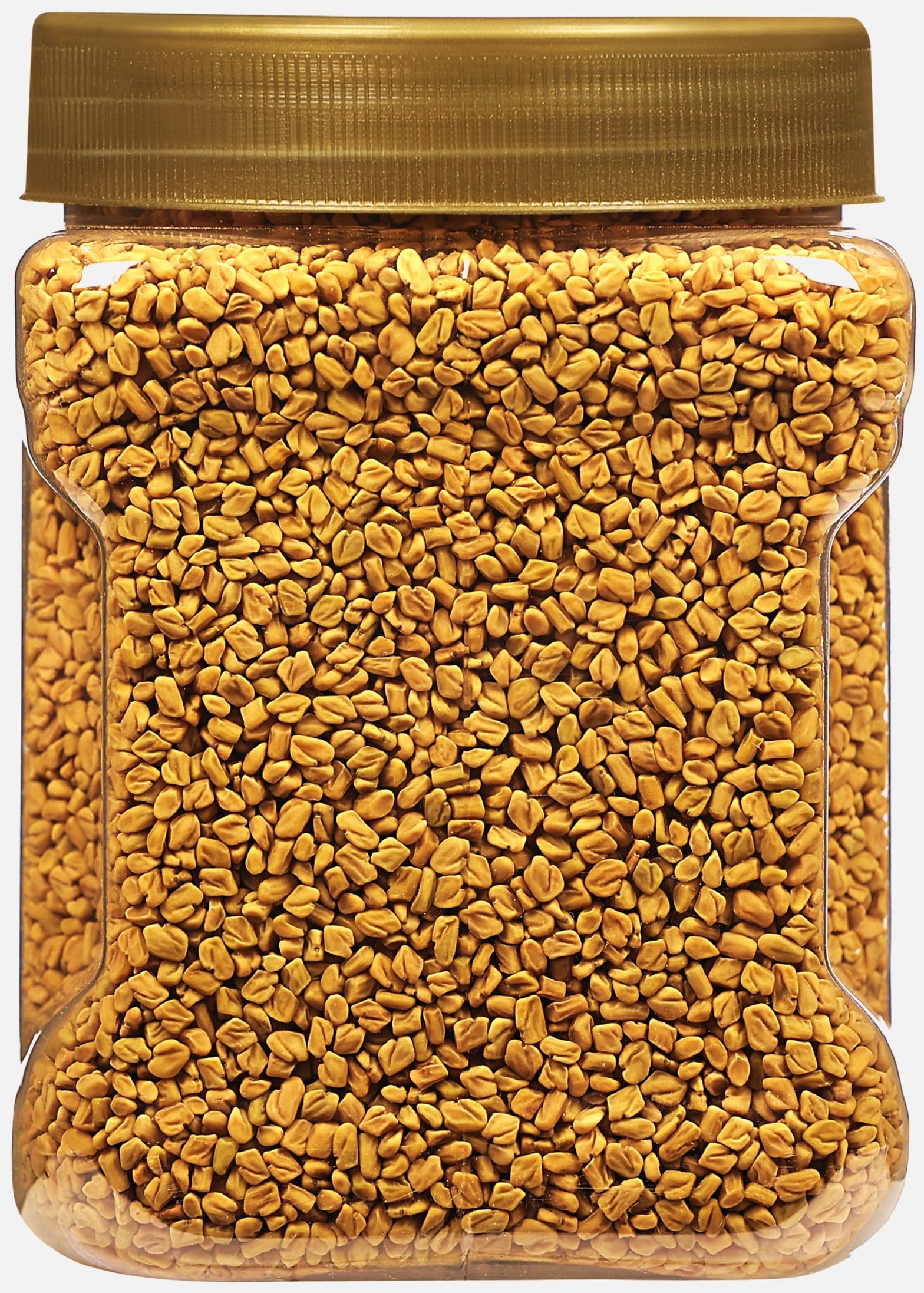 Styled serving of an Indian dish garnished after using Rani fenugreek seeds