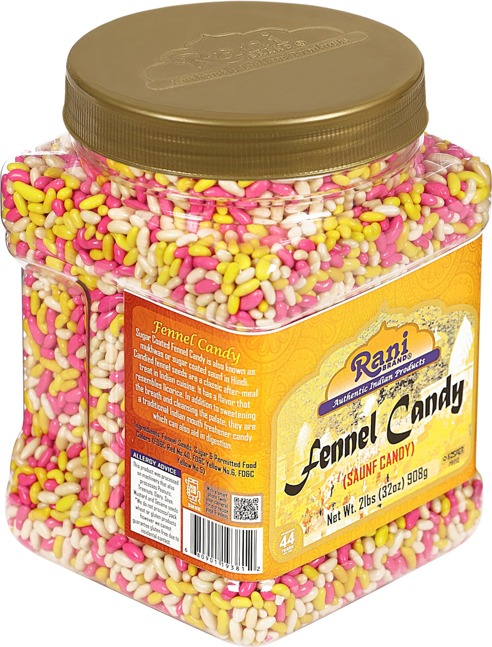 Rani Brand label and nutrition panel detail aiding ingredient transparency