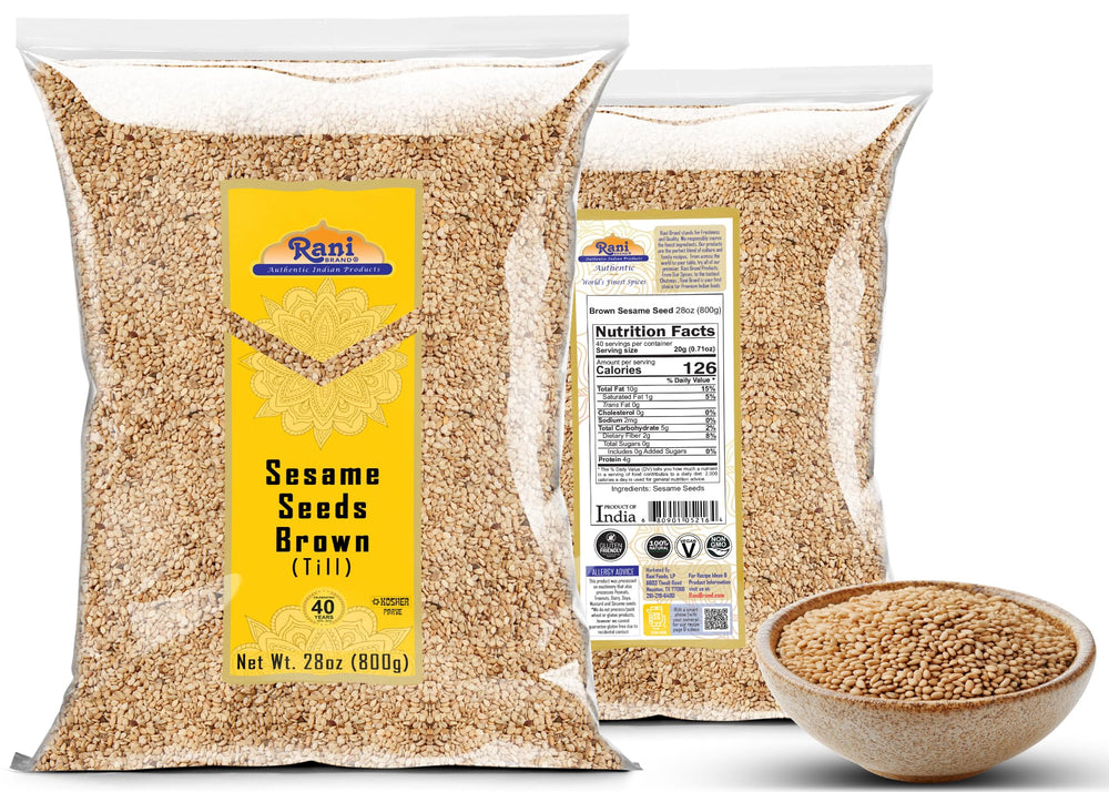 Rani Brand label and nutritional panel highlighting non-GMO and natural info